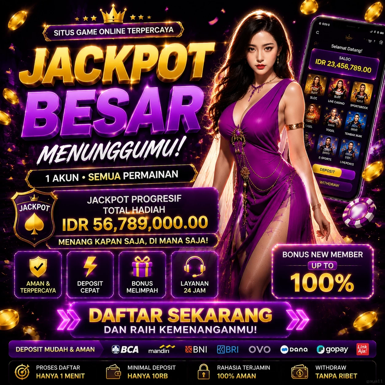 gaya11 APK — gak dipotong pulsa